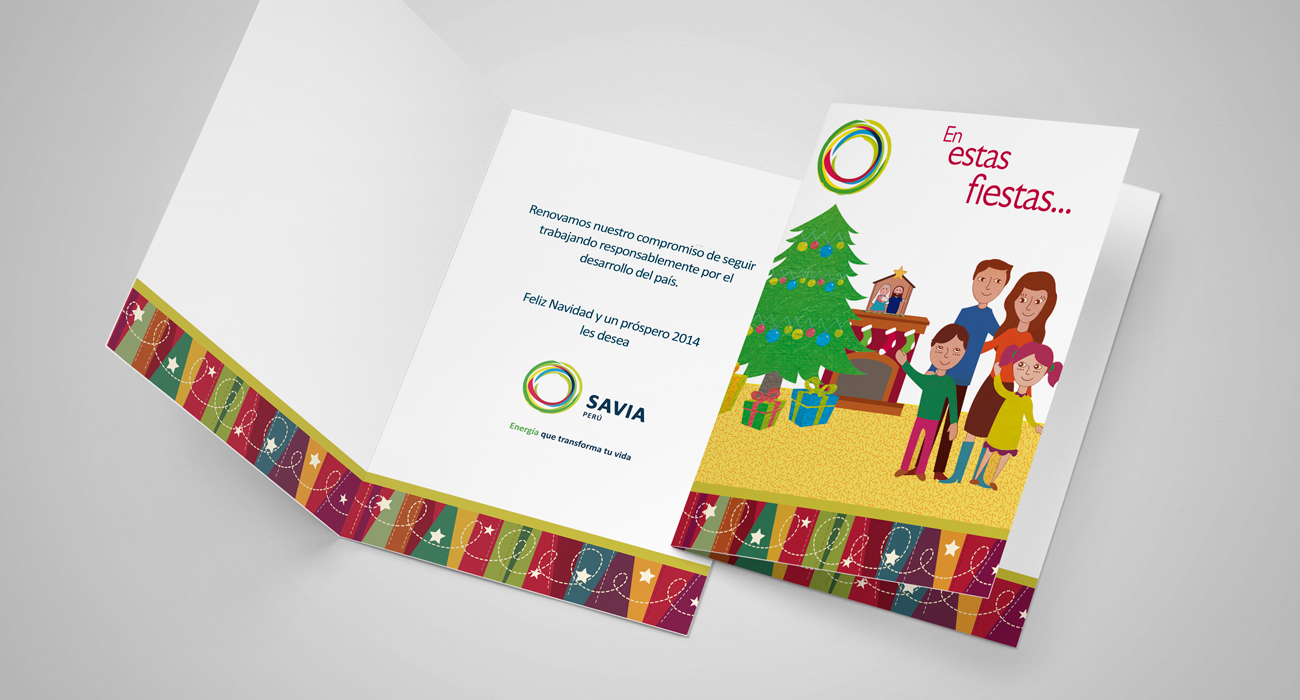 SAVIA Perú - Tarjeta de navidad