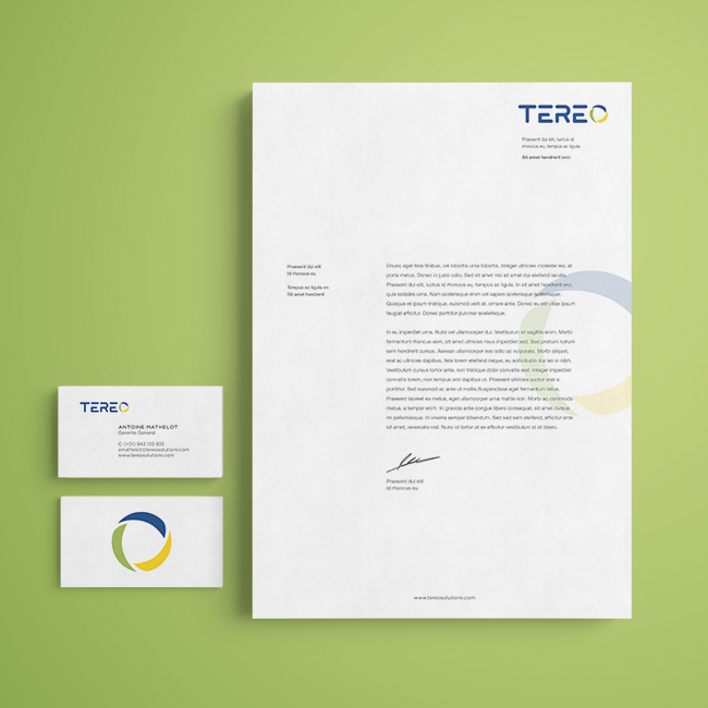 TEREO Identidad corporativa